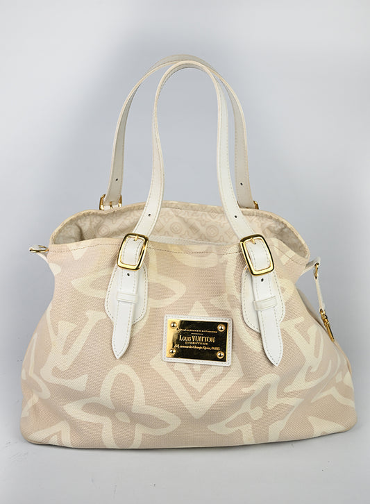 Louis Vuitton Shopper Tahitienne PM in canvas -  lesleyluxuryvintage