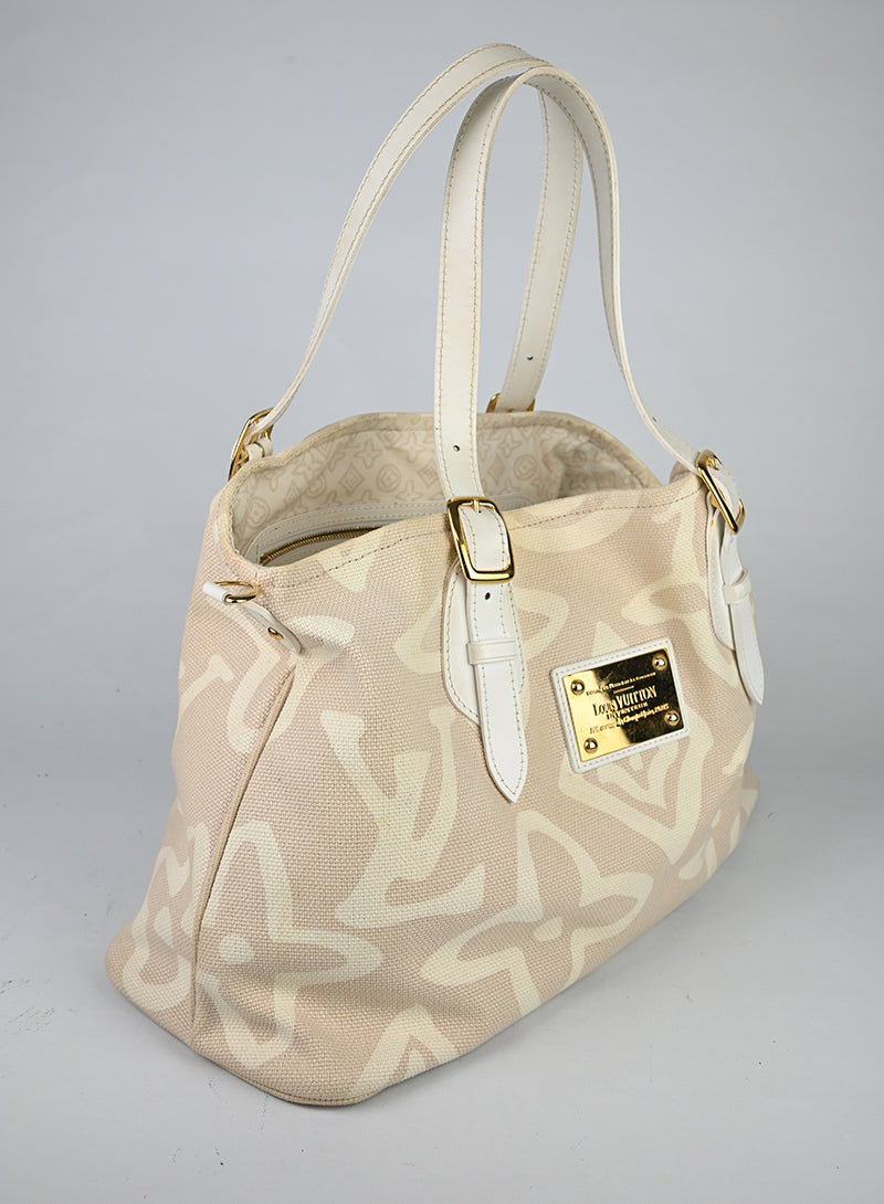 Louis Vuitton Shopper Tahitienne PM in canvas