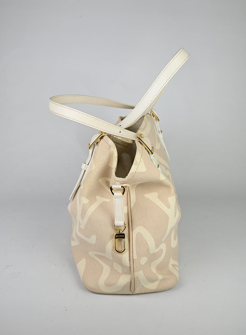 Louis Vuitton Shopper Tahitienne PM in canvas
