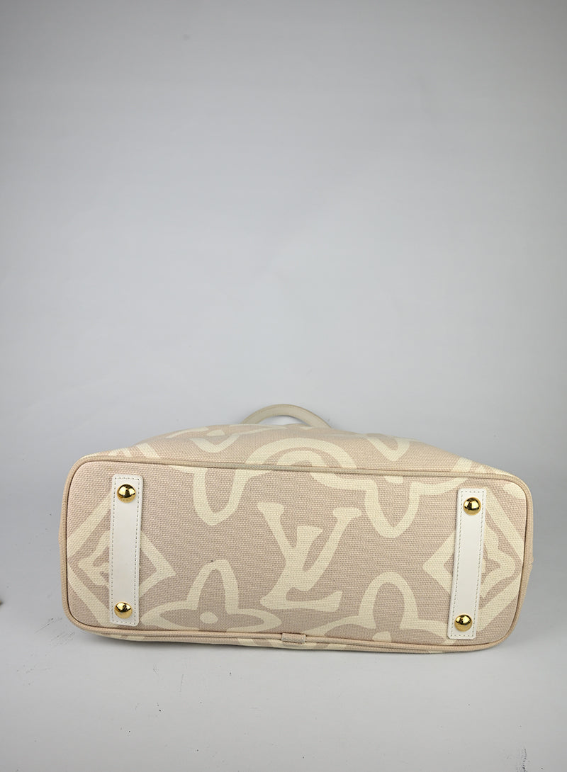 Louis Vuitton Shopper Tahitienne PM in canvas