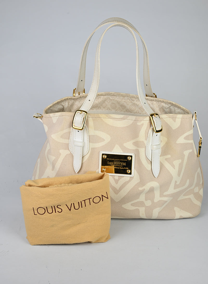 Louis Vuitton Shopper Tahitienne PM in canvas