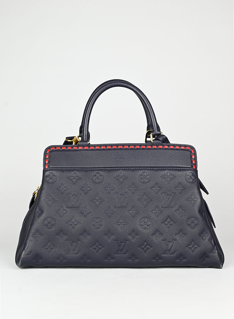 Louis Vuitton Borsa blu Empreinte Vosges