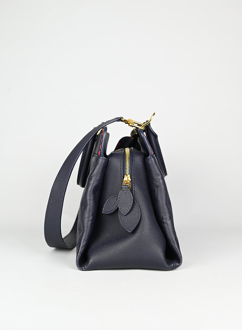 Louis Vuitton Borsa blu Empreinte Vosges