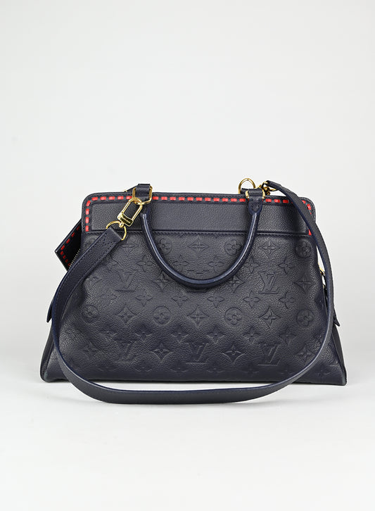 Louis Vuitton Borsa blu Empreinte Vosges