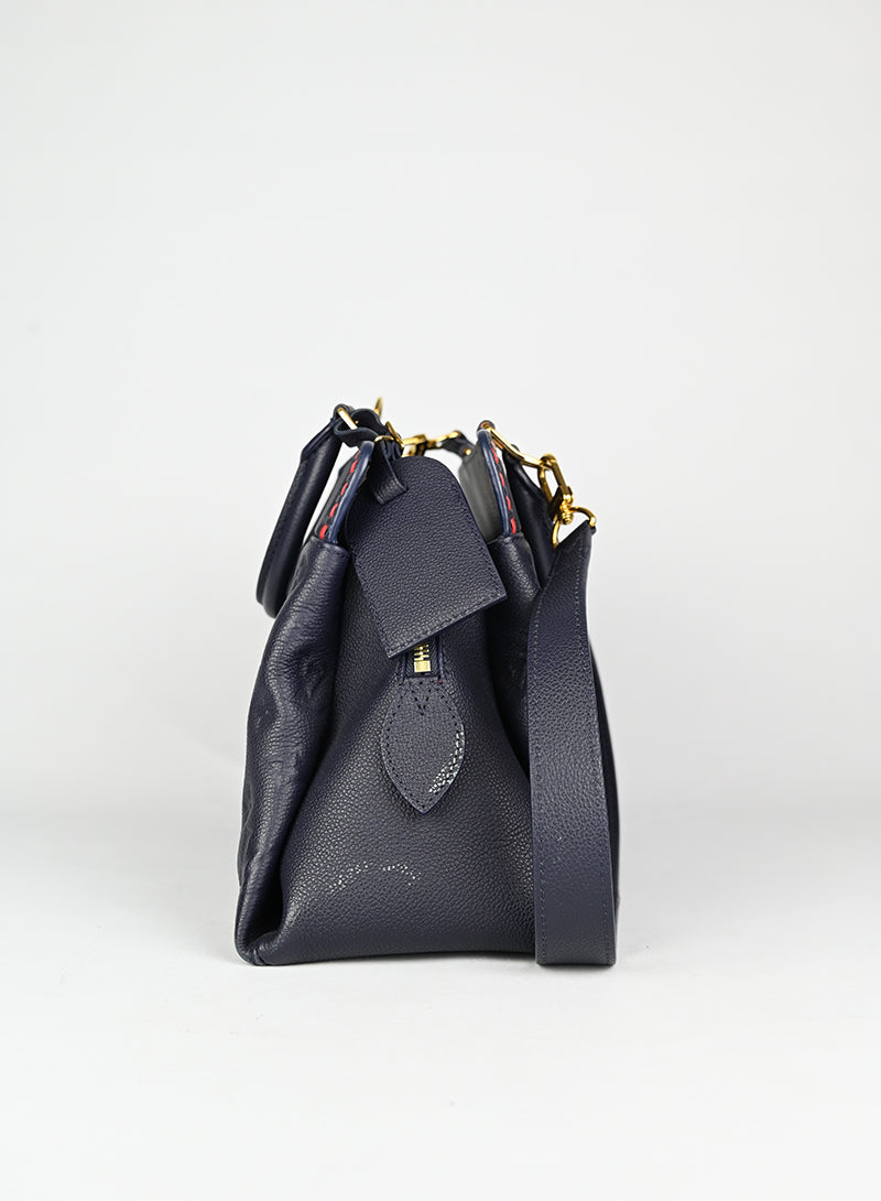 Louis Vuitton Borsa blu Empreinte Vosges