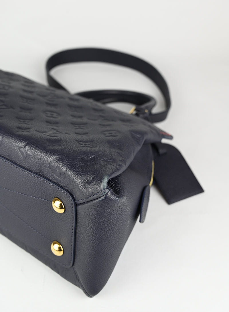 Louis Vuitton Borsa blu Empreinte Vosges
