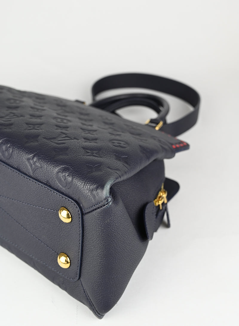 Louis Vuitton Borsa blu Empreinte Vosges