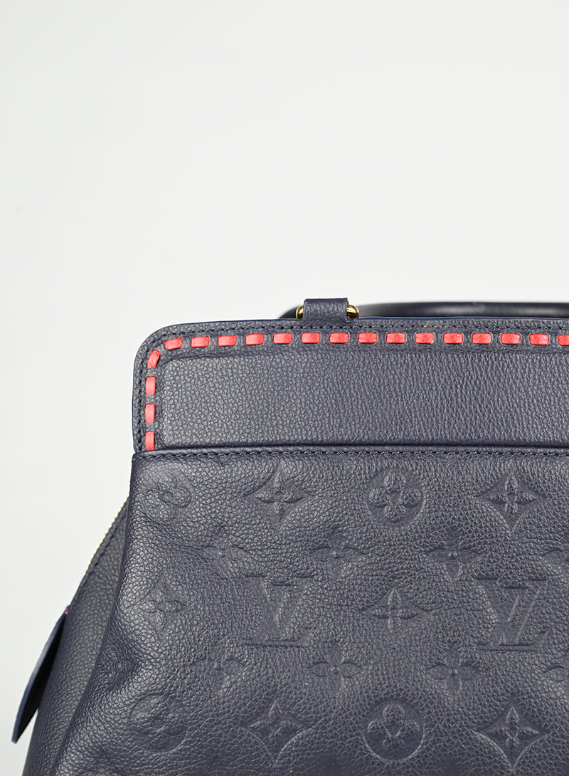 Louis Vuitton Borsa blu Empreinte Vosges