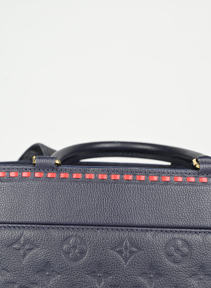 Louis Vuitton Borsa blu Empreinte Vosges