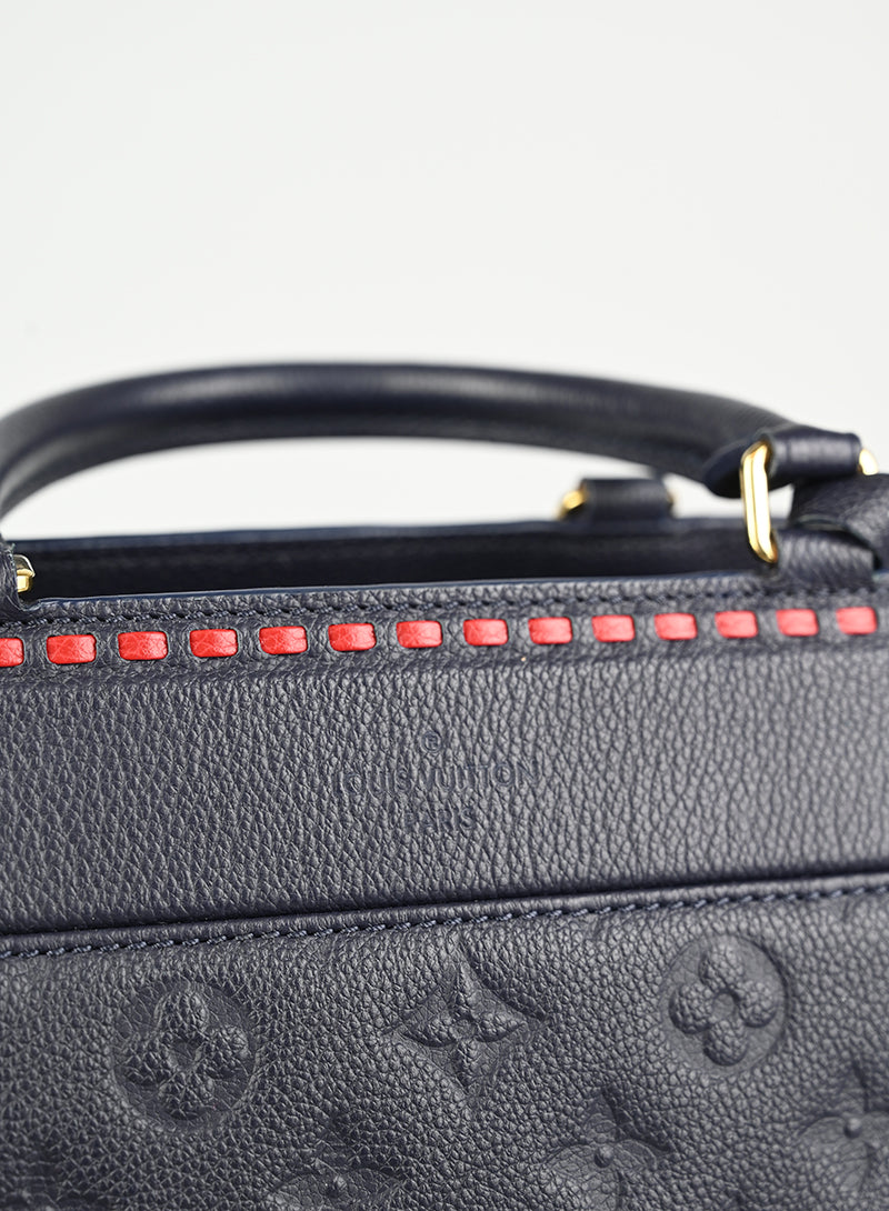 Louis Vuitton Borsa blu Empreinte Vosges