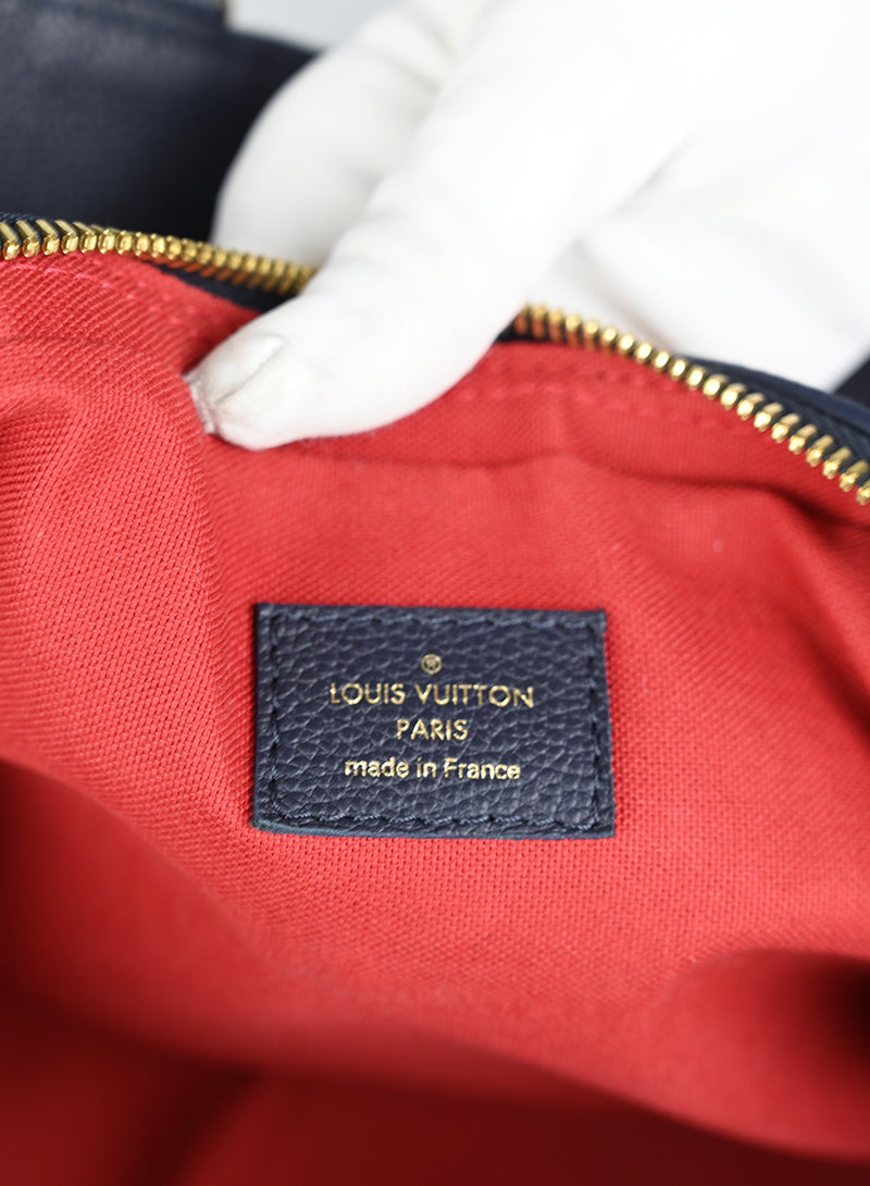 Louis Vuitton Borsa blu Empreinte Vosges