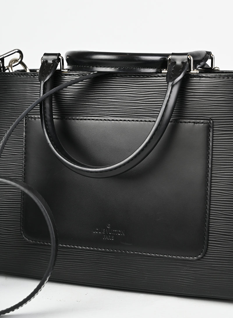 Louis Vuitton Borsa Kleber in pelle Epi nera
