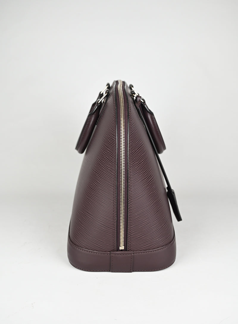 Louis Vuitton Borsa Alma PM Pelle Epi Prugna