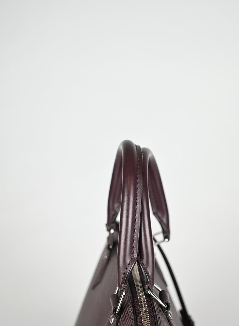 Louis Vuitton Borsa Alma PM Pelle Epi Prugna