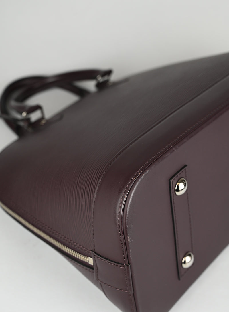 Louis Vuitton Borsa Alma PM Pelle Epi Prugna