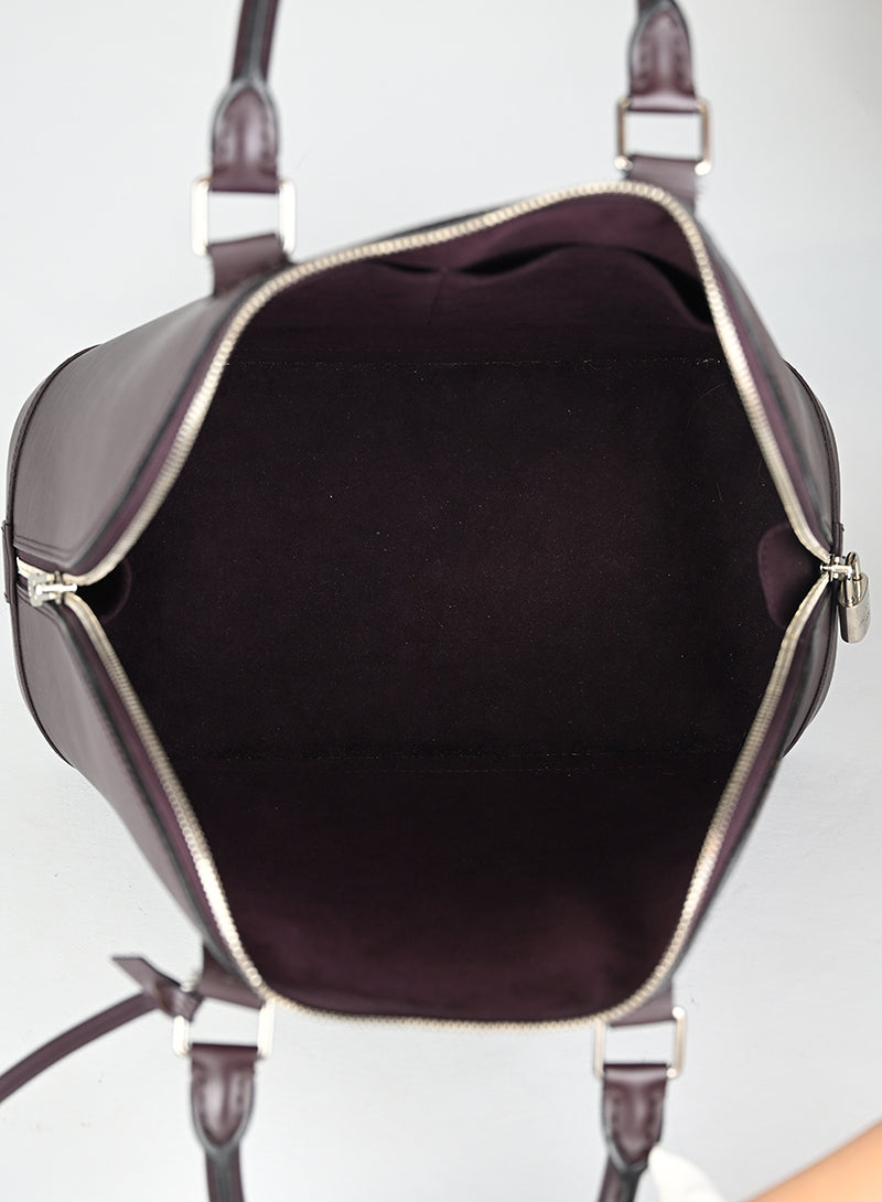 Louis Vuitton Borsa Alma PM Pelle Epi Prugna