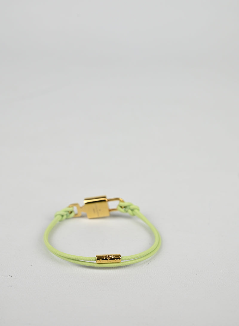 Louis Vuitton Bracciale Padlock Verde Menta
