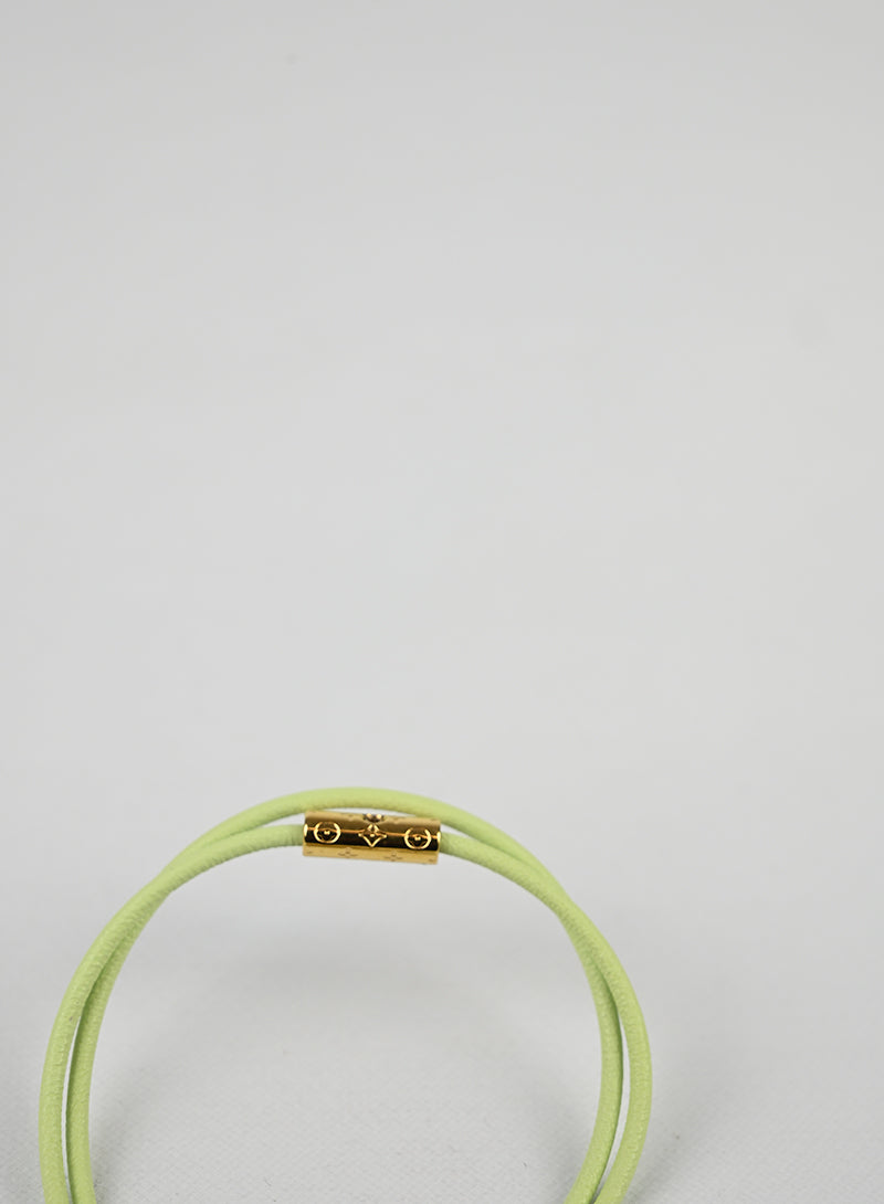 Louis Vuitton Bracciale Padlock Verde Menta