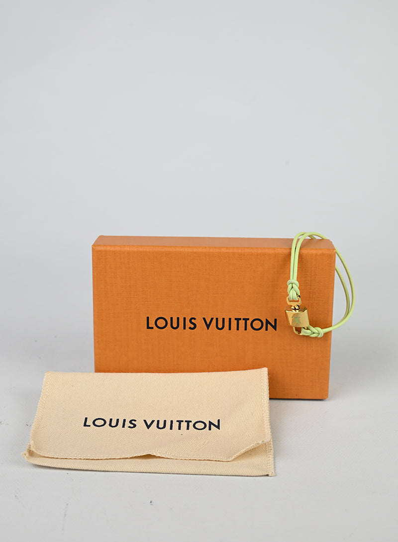 Louis Vuitton Bracciale Padlock Verde Menta