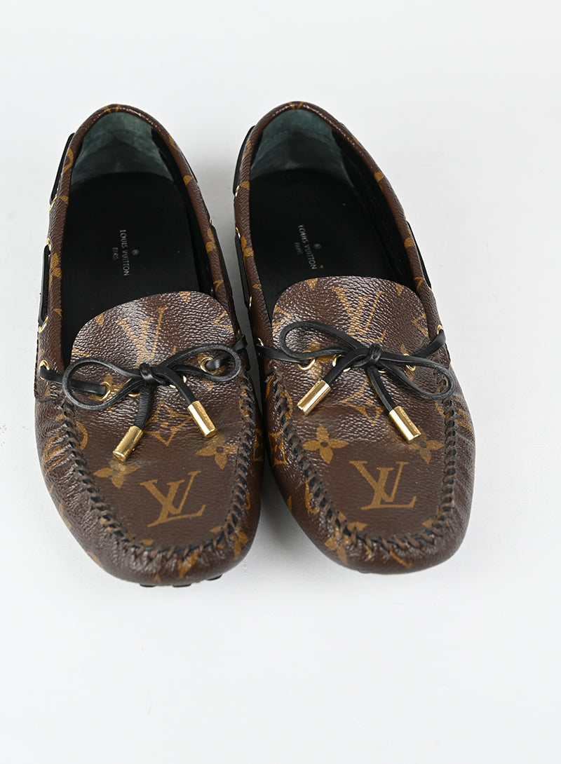 Louis Vuitton Mocassini in tela Monogram - N. 39