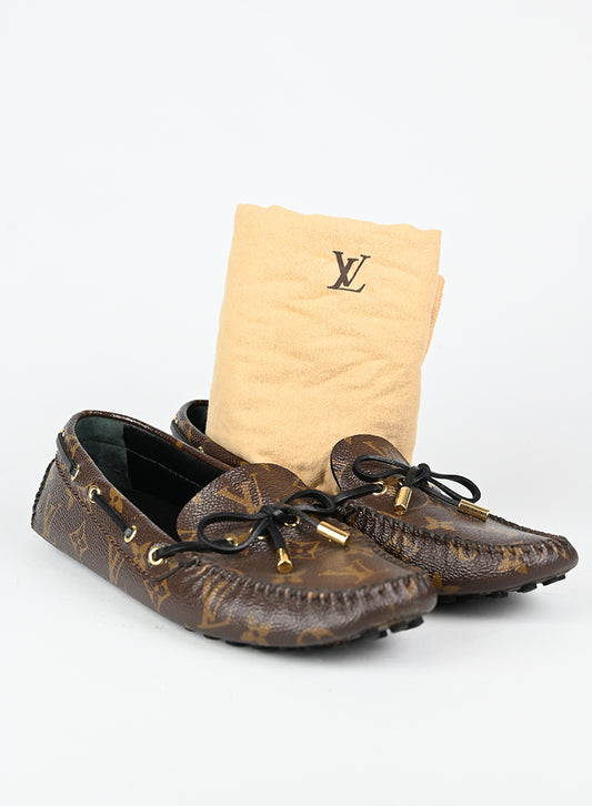 Louis Vuitton Mocassini in tela Monogram - N. 39