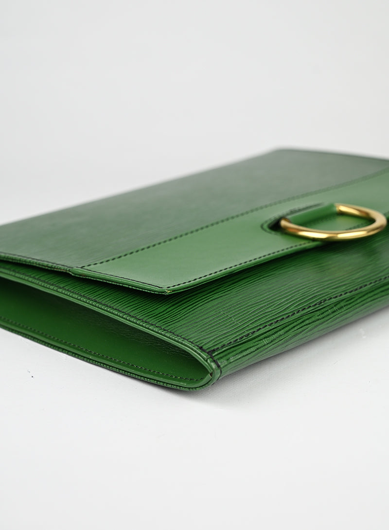 Louis Vuitton Pochette in pelle marrone