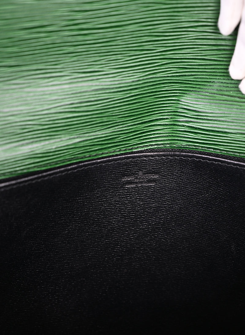 Louis Vuitton Pochette in pelle marrone