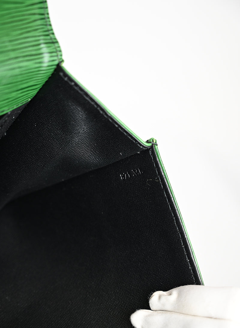Louis Vuitton Pochette in pelle marrone