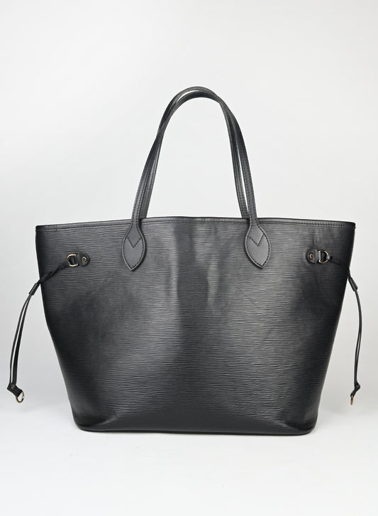 Louis Vuitton Shopper Neverfull in Epi nera -  lesleyluxuryvintage