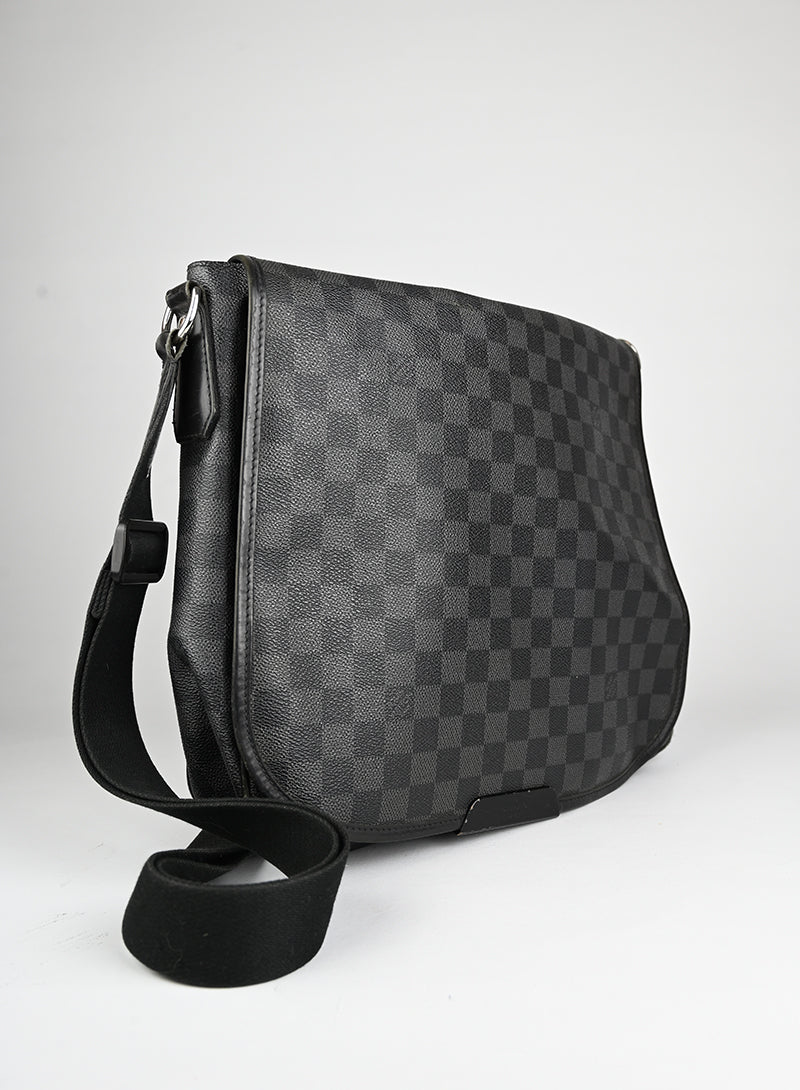 Louis Vuitton Borsa Messanger in Damier grigio