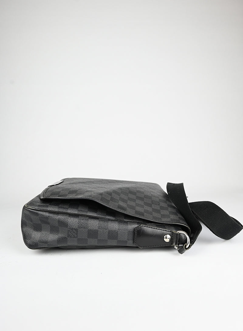 Louis Vuitton Borsa Messanger in Damier grigio