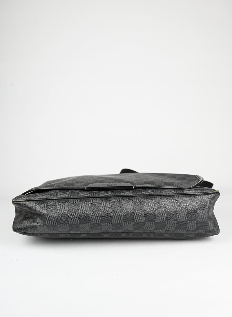 Louis Vuitton Borsa Messanger in Damier grigio