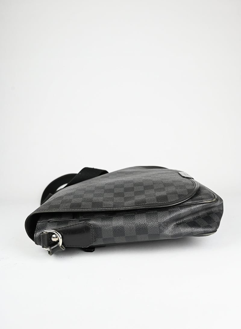 Louis Vuitton Borsa Messanger in Damier grigio