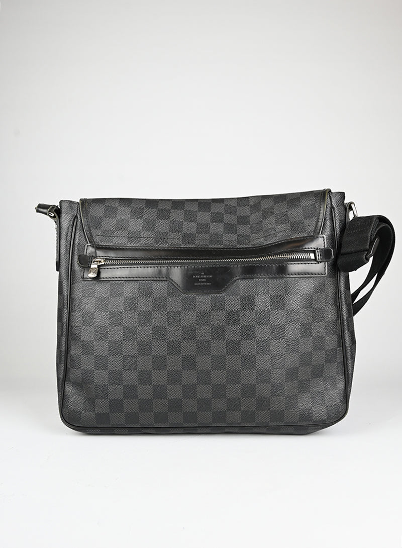 Louis Vuitton Borsa Messanger in Damier grigio