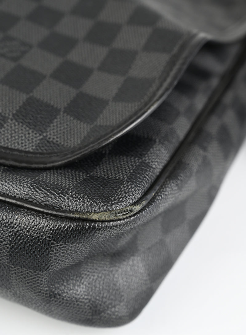 Louis Vuitton Borsa Messanger in Damier grigio