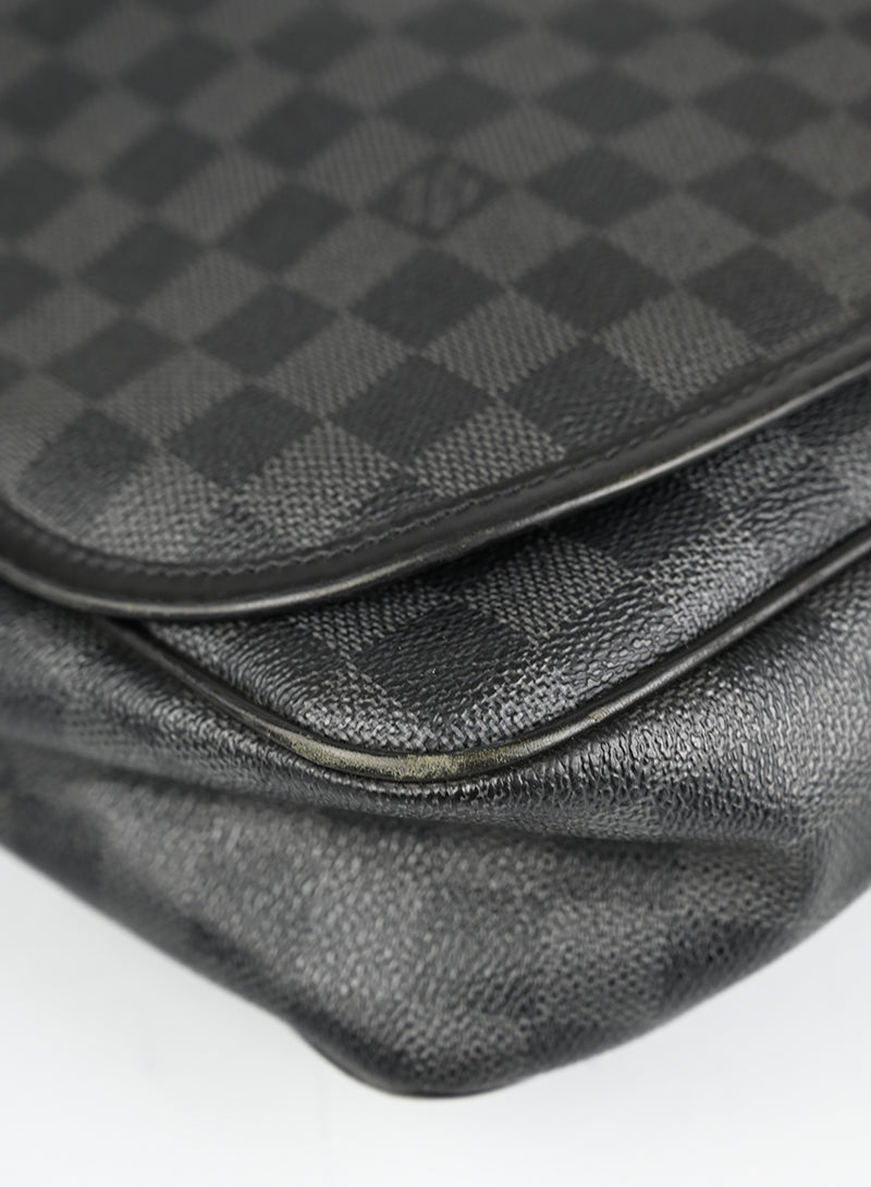Louis Vuitton Borsa Messanger in Damier grigio