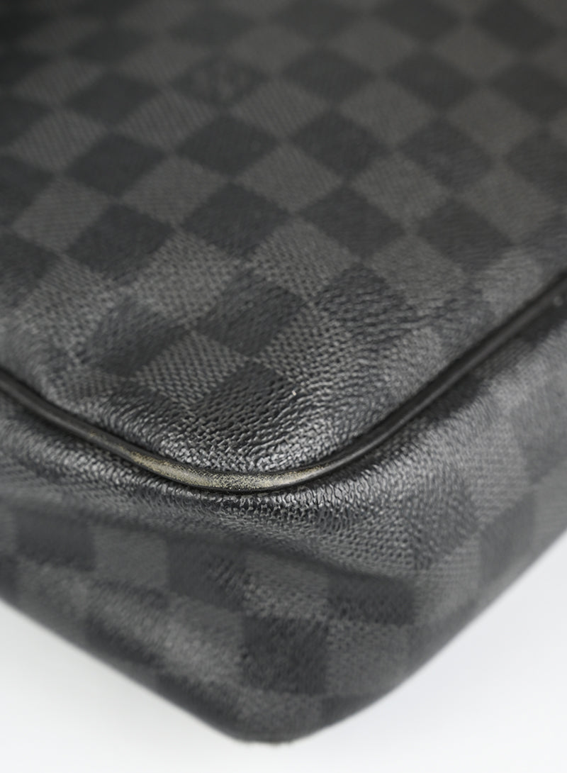 Louis Vuitton Borsa Messanger in Damier grigio