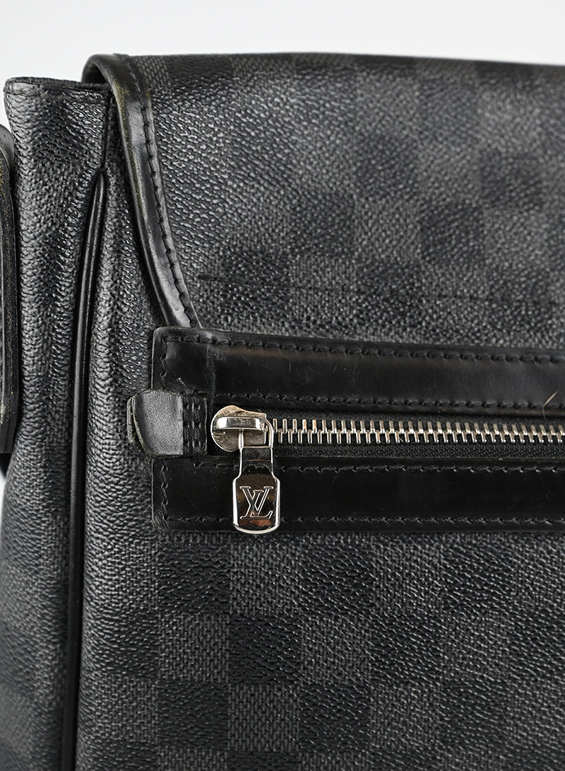 Louis Vuitton Borsa Messanger in Damier grigio