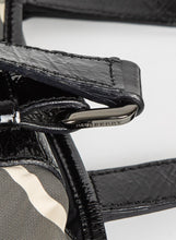 Carica l&#39;immagine nel visualizzatore di Gallery, Burberry Tote Bag Victoria Nova in canvas check grigio
