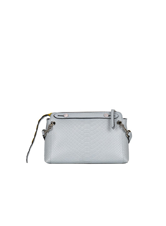 Fendi Borsa The Way in pelle celeste