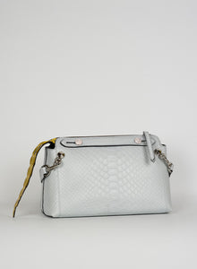 Fendi The Way bag in light blue leather