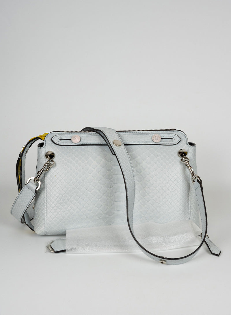 Fendi Borsa The Way in pelle celeste