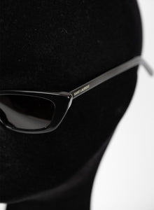 Saint Laurent Occhiali da sole neri Perspex