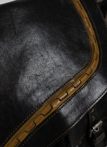 Dior Borsa a tracolla Gaucho in pelle nera