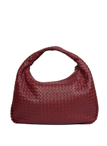Bottega Veneta Borsa Hobo in pelle ciliegia
