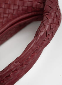 Bottega Veneta Borsa Hobo in pelle ciliegia