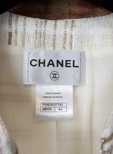 Carica l&#39;immagine nel visualizzatore di Gallery, Chanel Giacca in cotone panna e caffellatte - Tg. 44
