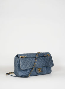 Chanel Borsa 2.55 in pelle soft avio