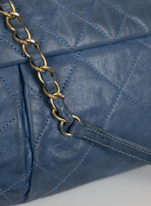Chanel Borsa 2.55 in pelle soft avio