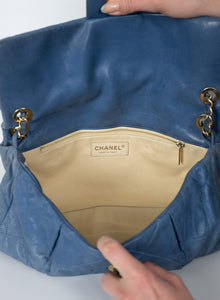 Chanel Borsa 2.55 in pelle soft avio